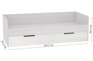 Кровать с ящиками "Прага" фото 2719