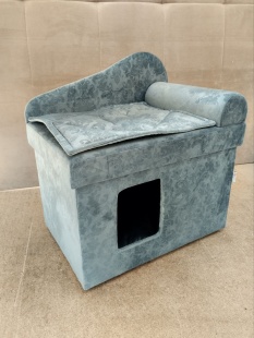 Пуфик "Кошкин дом" фото 2052