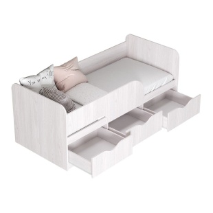 Кровать 1 сп. с ящиками фото 2412