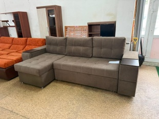 Угловой диван "Риф" со столиком фото 2599