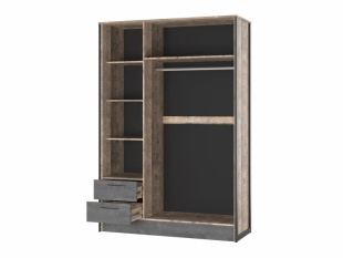 Шкаф 3-х дверный "Хьюго" фото 1767